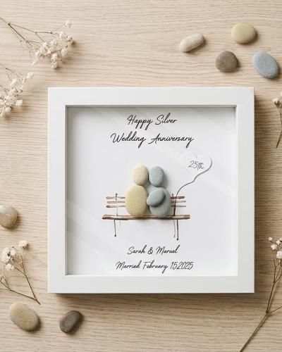 Personalized Valentine Silver Wedding