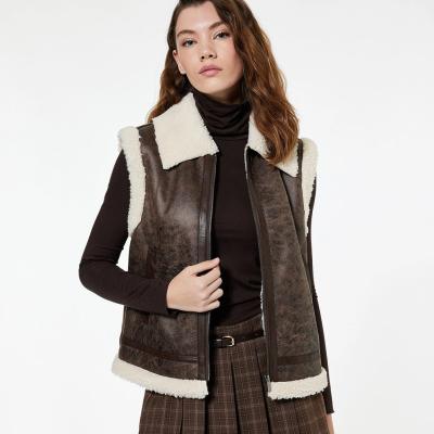 Faux Leather Vest