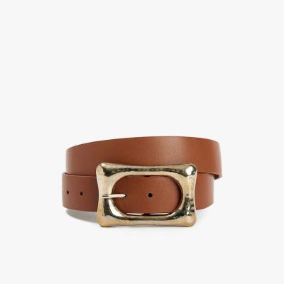Woman Faux Leather Belt