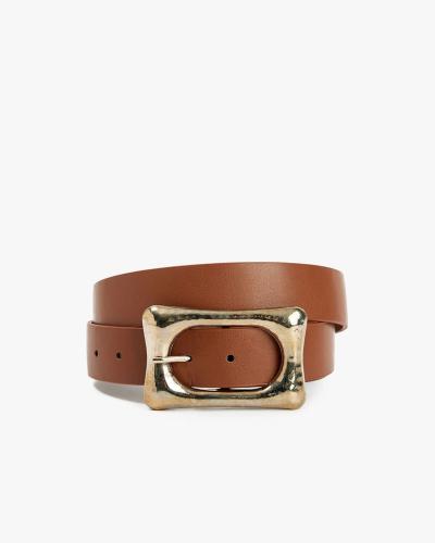 Woman Faux Leather Belt